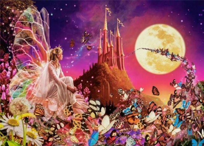 Puzzle 260 pezzi Fairy Fantasies – fate, farfalline e castello