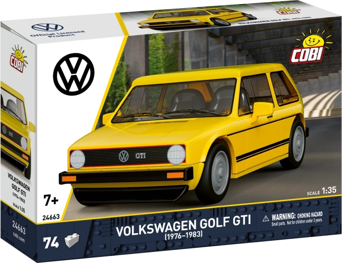 Cobi Volkswagen Golf GTI 1976–1983 set di costruzioni 1:35 (74 pezzi)