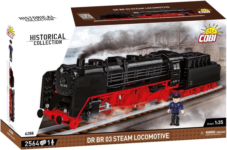 Locomotiva a vapore DR BR 03 in scala 1:35 (Cobi)
