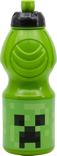 Borraccia sportiva per bambini 400 ml Minecraft verde