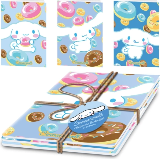 Cinnamoroll set di quaderni A5 (3 pz)