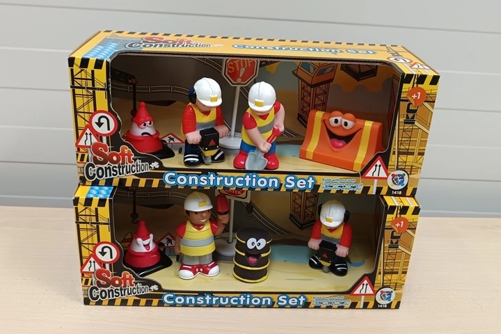 Set di costruzioni EPEE cantiere con personaggi