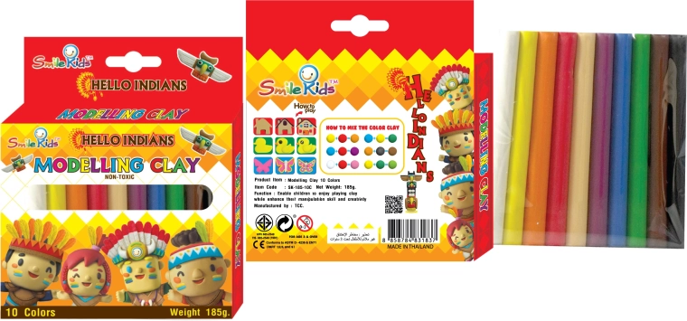 Pasta da modellare 10 colori SPARKYS