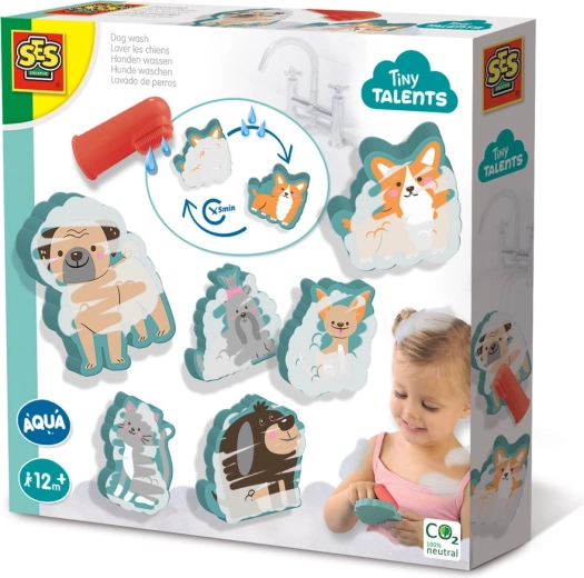 Adesivi da bagno Tiny Talents lavaggio degli animaletti