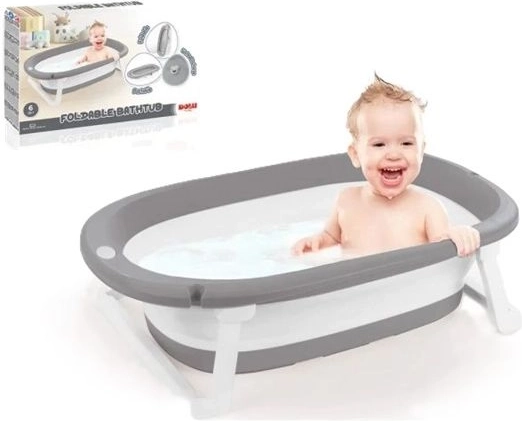 Vaschetta per bambini pieghevole Dolu 76 cm grigia
