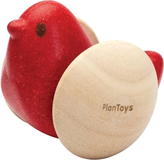 PlanToys rullo uccellino