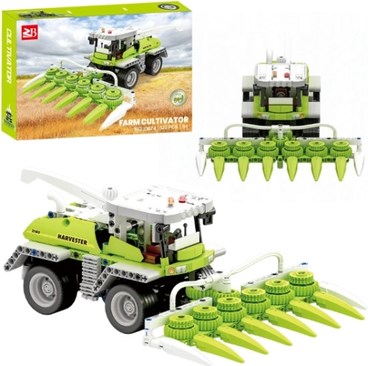 Set di costruzioni mietitrebbia – 520 pezzi