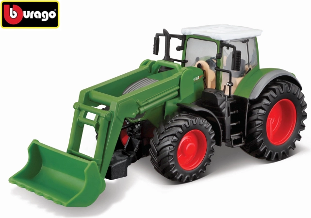 Trattore Bburago Fendt 1050 Vario con pala anteriore
