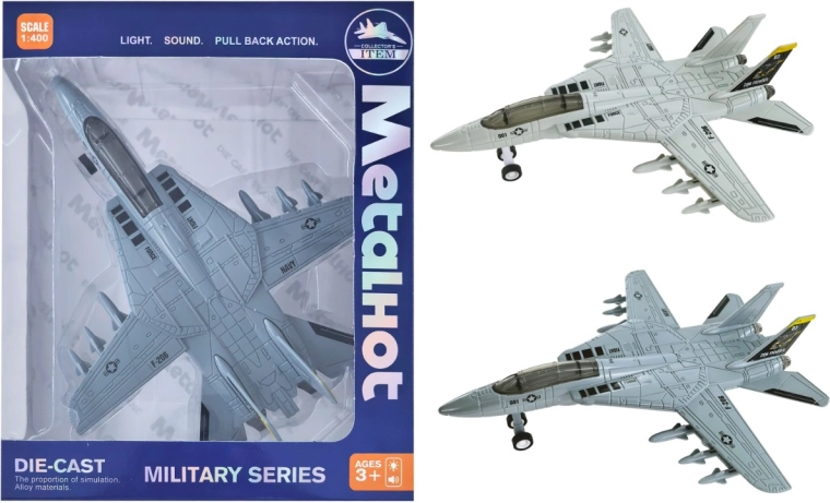 Modello metallico di caccia F-14 Tomcat 1:400 Sparkys