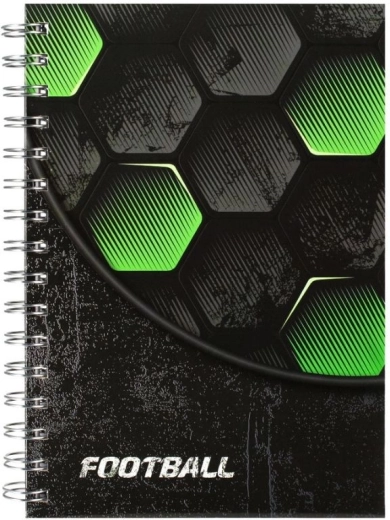 Quaderno a spirale A5 calcio