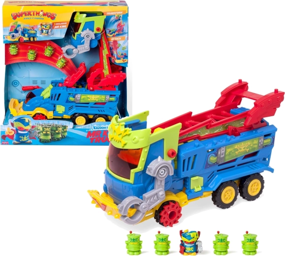 SuperThings Mr King Truck – camion da battaglia con personaggio