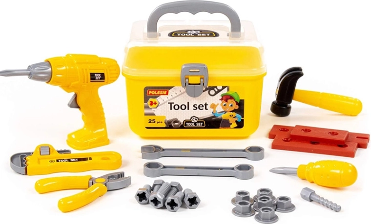 Valigetta per bambini con attrezzi 25 pz