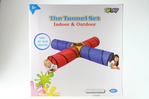 Tunnel per bambini a forma di croce