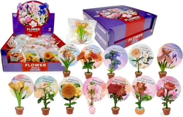 Fiore che cambia colore Artyk - 1 pezzo