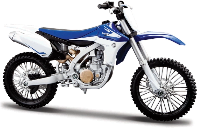 Modello di moto Yamaha YZ450F 2013 Maisto 1:12