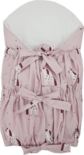 Fascia avvolgente EKO in cotone con inserto in cocco Unicorn 75 × 75 cm