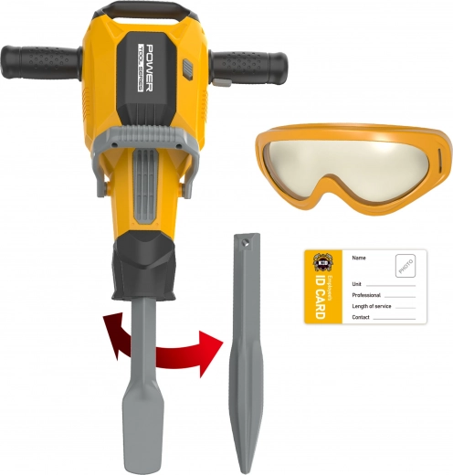 Set demolitore martello pneumatico