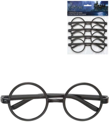 Occhiali di Carnevale Harry Potter - set da 4 pz