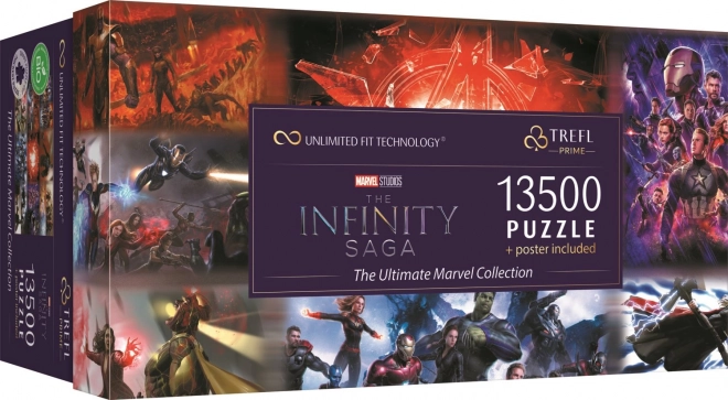 TREFL Puzzle UFT Marvel: Collezione definitiva 13500 pezzi