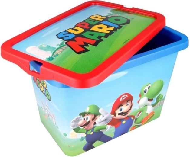 Box contenitore con coperchio Super Mario