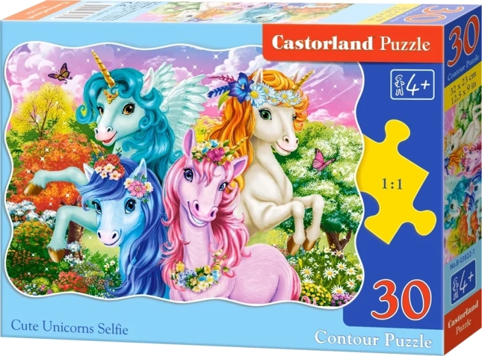 Puzzle Castorland Unicorni 30 pezzi