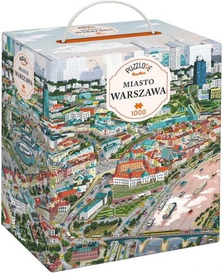 Puzzle Puzzlove Città di Varsavia 1000 pezzi
