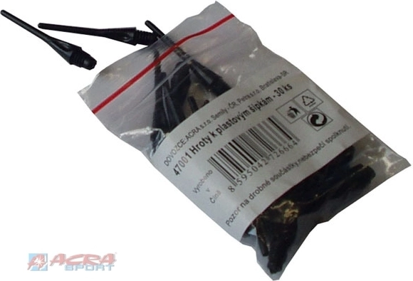 Punte di ricambio Brother per freccette 4 mm nere 30 pz