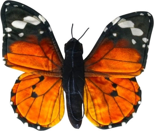 Farfalla monarca rossa 30 cm
