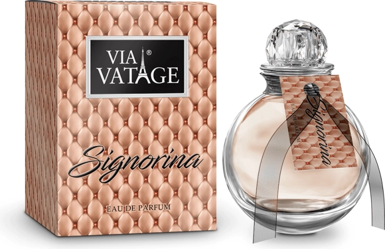 Eau de parfum da donna BI-ES Via Vatage Signorina 100 ml