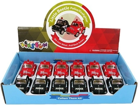 Modello d'auto in metallo Volkswagen Beetle per bambini
