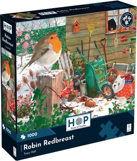 Puzzle Pettirosso comune 1000 pezzi
