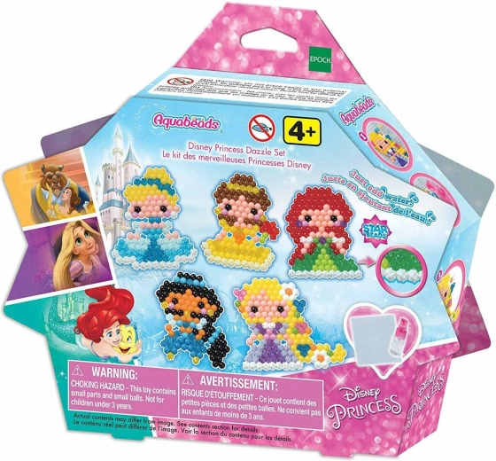 Set creativo scintillante Aquabeads Disney Princess