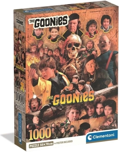 CLEMENTONI puzzle Film cult: I Goonies 1000 pezzi