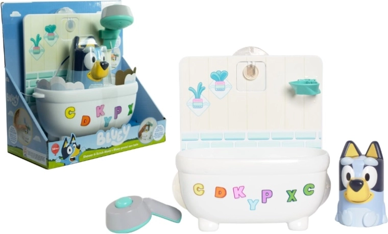 TOMY Toomies Bluey bagnetto nella vasca