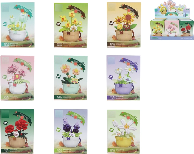 Set di costruzione pianta in vaso