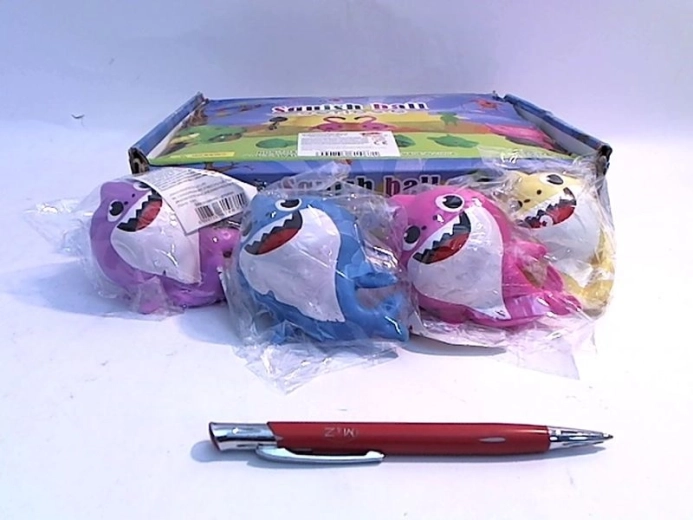 Gadget antistress da spremere a forma di pesciolino (12 pz in box)