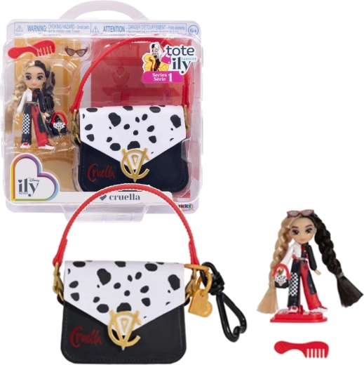 Disney ILY 4Ever mini bambola alla moda ispirata a Crudelia con accessori