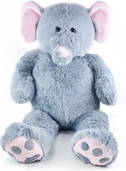Grande elefante di peluche