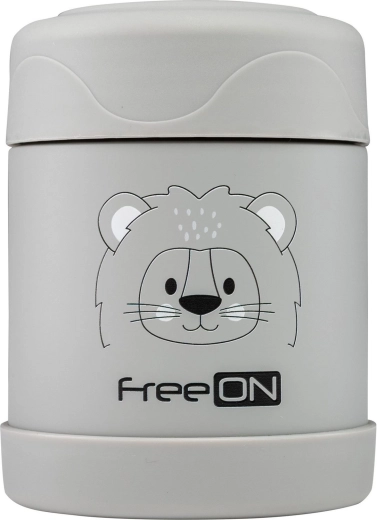 FreeON thermos per alimenti in acciaio inox 350 ml grigio
