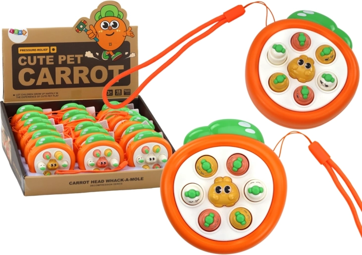 Mini gioco arcade Wac A Mole Carrots Orange