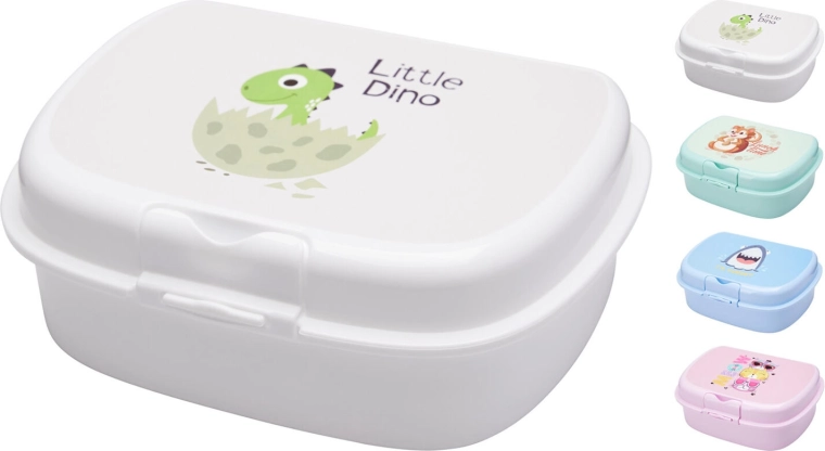 Portapranzo con chiusura a scatto e stampa, 1 l