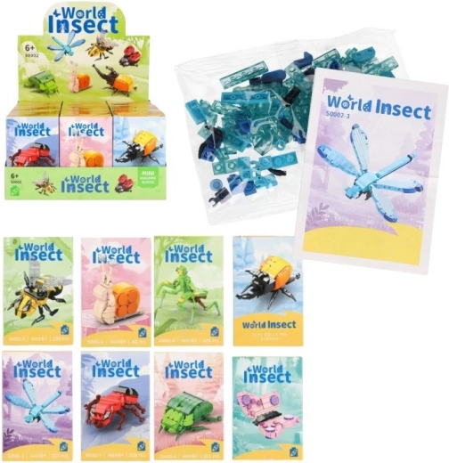 Set di costruzioni di insetti - 1 pezzo