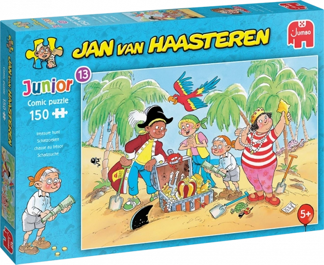 Puzzle Jumbo Jan van Haasteren Junior: Caccia al tesoro 150 pezzi