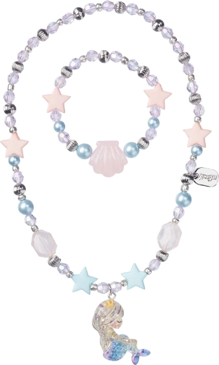 Souza! set di collana e bracciale con sirena Maxe