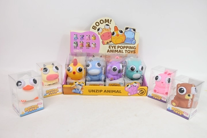 Animaletto antistress da schiacciare – espositore da banco 12 pz