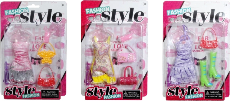 Abitino per bambola con accessori
