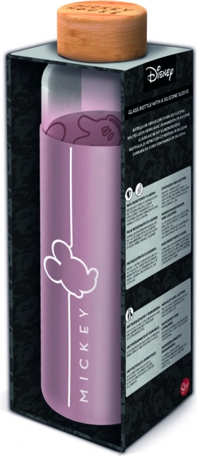 Bottiglia in vetro con rivestimento 585 ml, Mickey