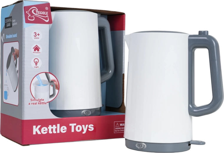 Bollitore elettrico interattivo per bambini bianco