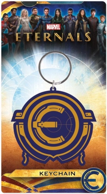 Portachiavi in gomma Eternals con laccetto