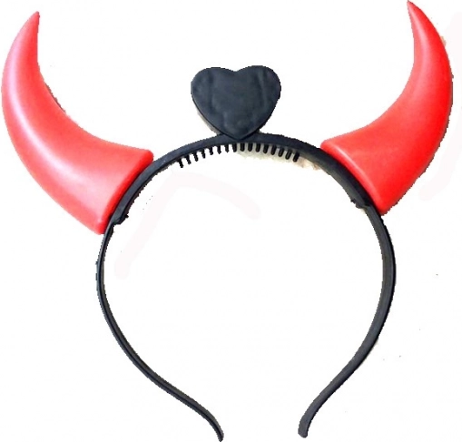 Fascia con corna luminose